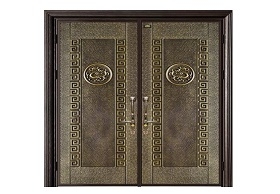 鹤壁中式铸铝门